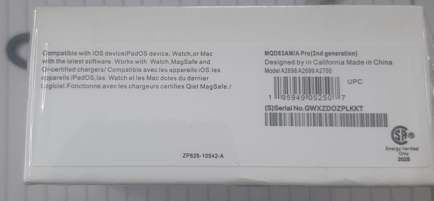 2nd Gen Wireless Earphones - additional view